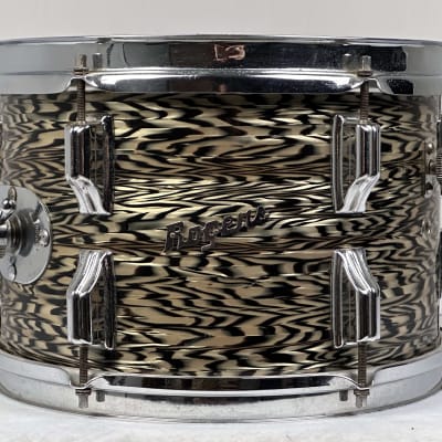 Rogers 20/12/16/5x14" 1960's Cleveland-Era Holiday Drum Set - Black Onyx image 9