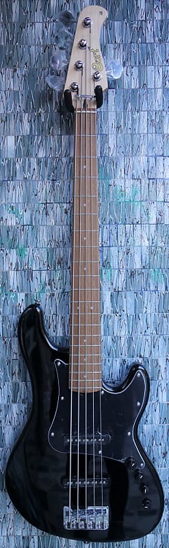 Cort GB35-JJ 5-String Bass, Black image 1