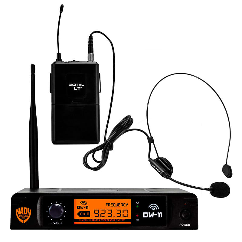 Nady Headset Digital Wireless Mic System Reverb