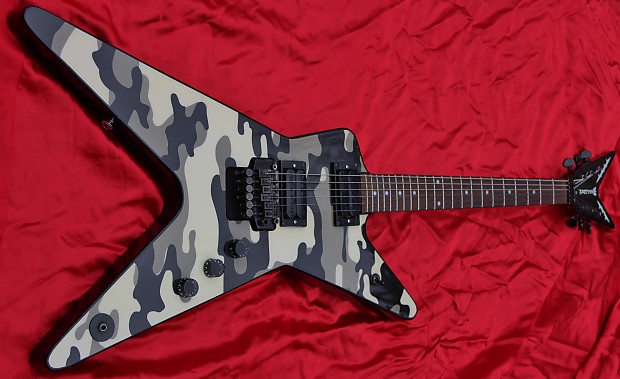 Washburn Dime WE 333 SC Snow Camo Funky Munky w/HSC | Reverb