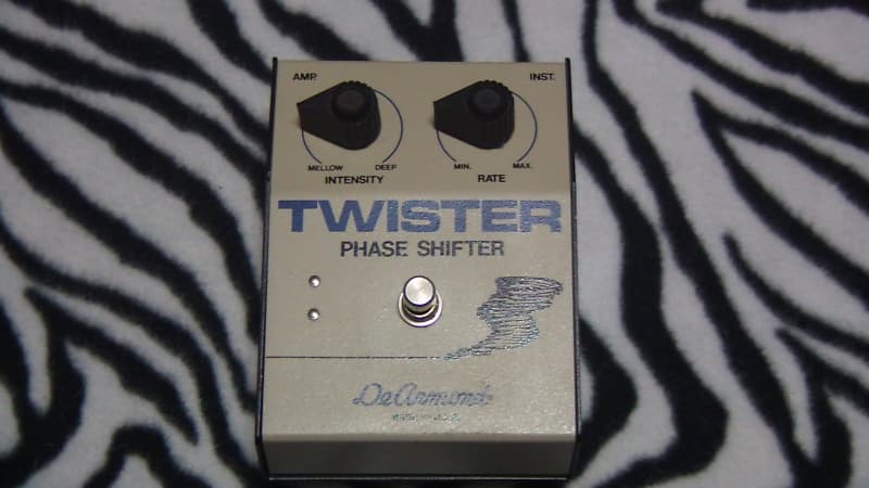 DeArmond 1930 Twister Phase Shifter (Phaser) plus 10' IEC Power Cable image 1