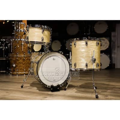 Gretsch Brooklyn 3pc Jazz Drum Set Creme Oyster image 3