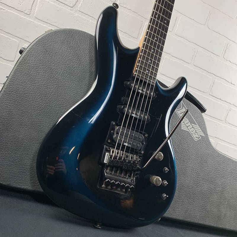 1987 Ibanez PRO540R / 540R Radius Pre-Joe Satriani Model Electric Guitar-  First Year Blue Burst