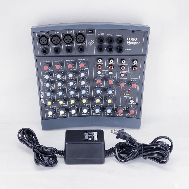 訳あり品 Spirit by soundcraft Folio Notepad