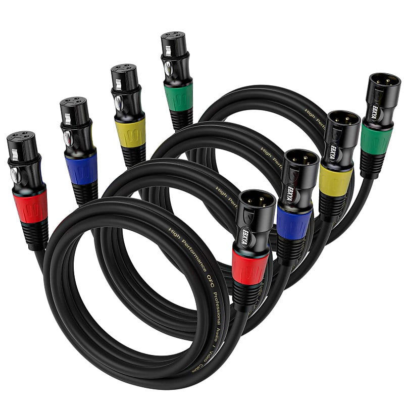 XLR Male with Pin 3 Hot to XLR Female Audio Cables - Pair — AMERICAN  RECORDER TECHNOLOGIES, INC.