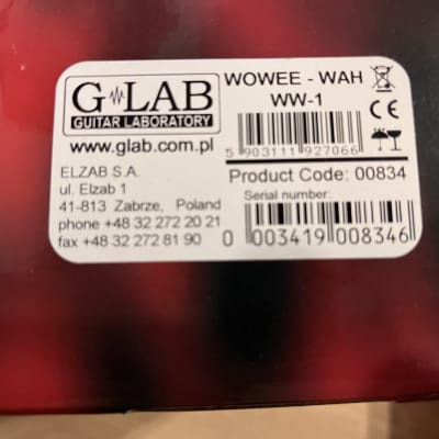 G-LAB Wah-wah WOWEE-WAH WW-1 image 2