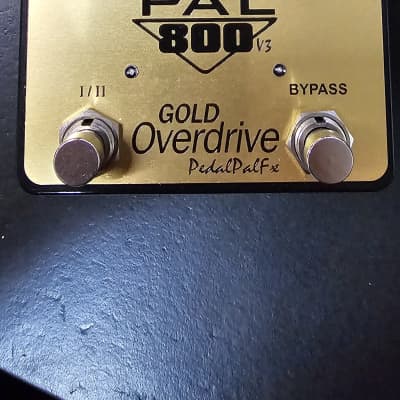 Reverb.com listing, price, conditions, and images for pedalpalfx-800-gold-overdrive-v3