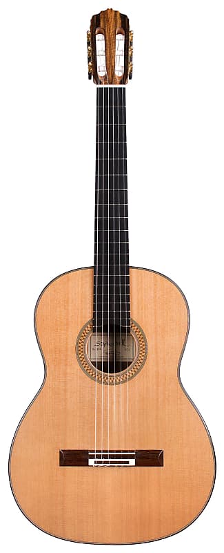 Stephen Hill 2021 Classical Guitar Cedar/Exotic Ebony image 1