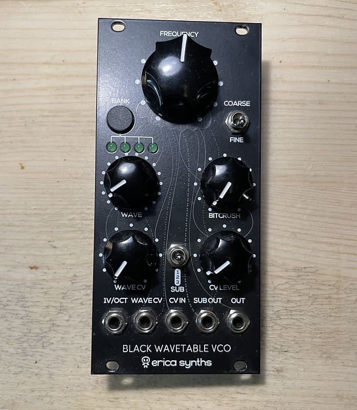 Erica Synths Black Wavetable VCO