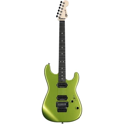 Charvel Pro-Mod San Dimas SD1 HH FR Electric Guitar, Lime Metallic image 2