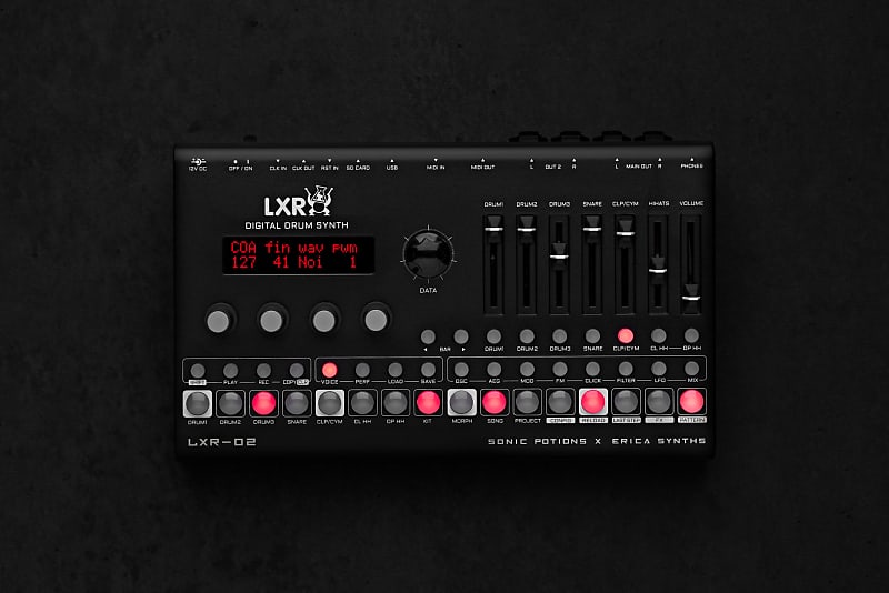 Erica Synths Drum Synthesizer LXR-02