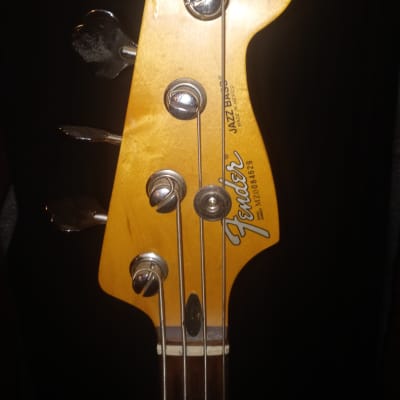 Fender Standard Jazz Bass with Rosewood Fretboard 1998 - 2008 Midnight Wine image 2