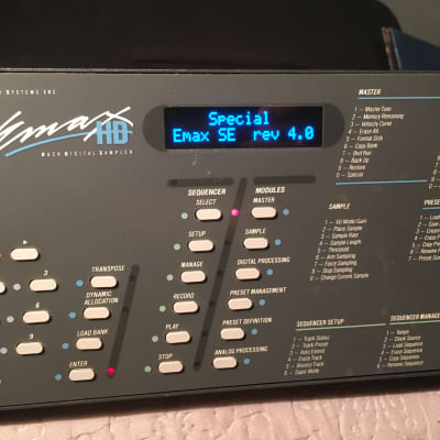 OLED upgrade LCD for E-MU EMAX I/EMAX II