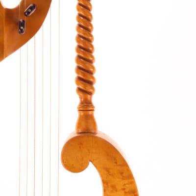 Albertus Blanchi harp guitar 1900 - masterbuilt romantic guitar - check video! image 12