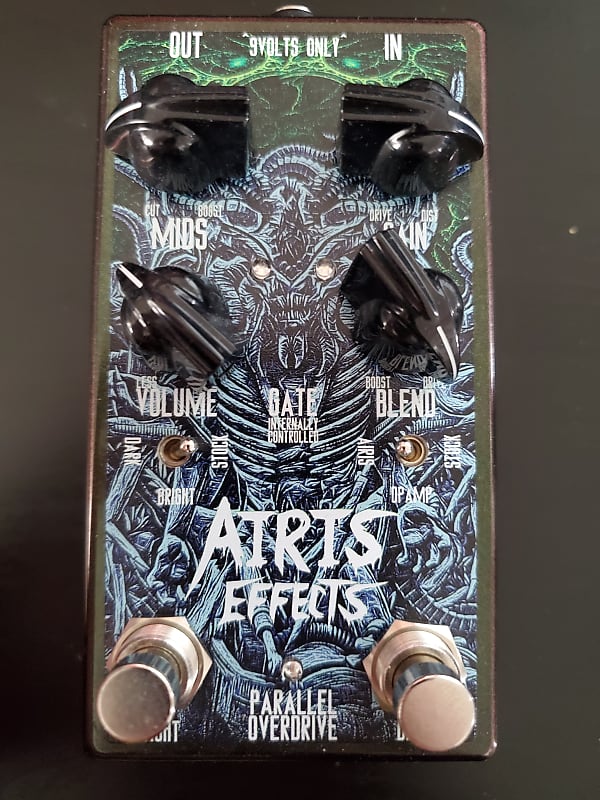 Airis Effects Parallel Overdrive Reverb