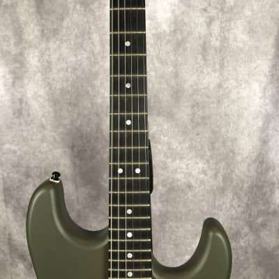 Wayne Guitars (Formerly Charvel) Super Strat Est 2000 - Flat Green image 5