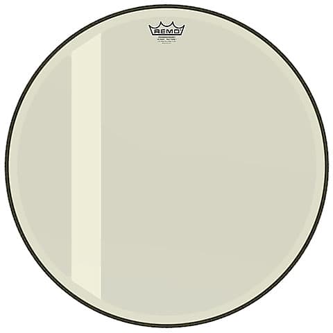 Remo Powerstroke 3 Felt Tone Hazy 24" Bass Drum Head image 1