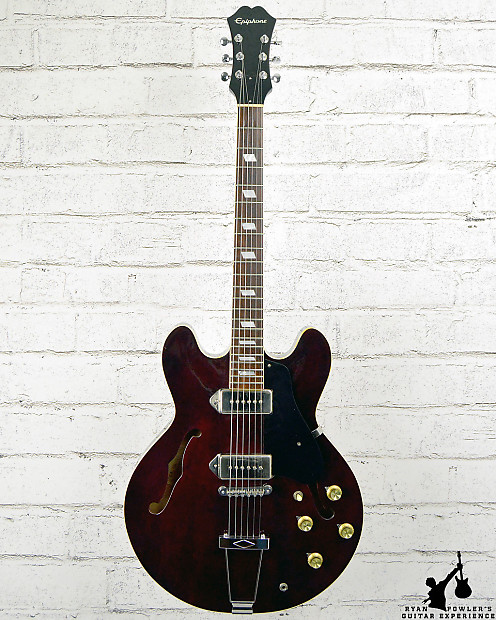 1982 Epiphone Casino Japan Wine Red w/ HSC | Reverb