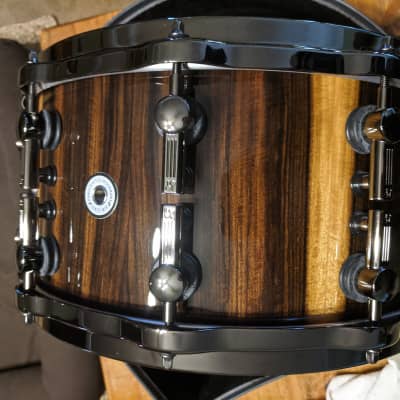 Sonor One Of A Kind Series Black Chacate 14x7" Snare Drum 2015 (video) image 5