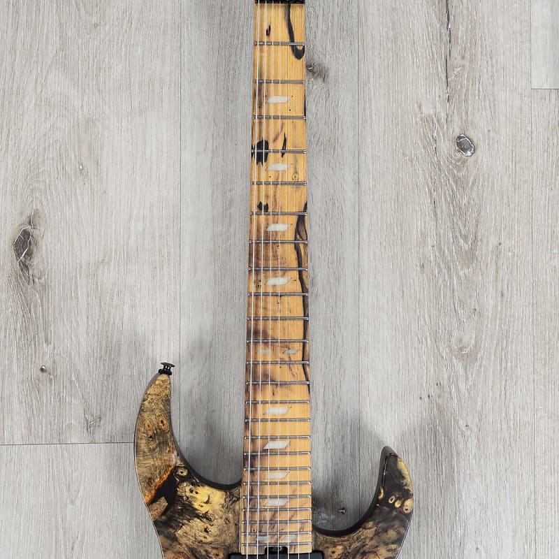 Legator Ninja N7XFR 7-String Guitar, Fishman Fluence Pickups