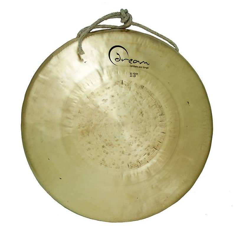Dream Cymbals 13" Tiger Bend Down Gong - TIGER13-U image 1