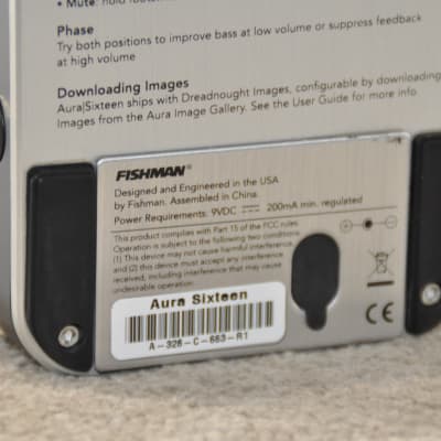 FISHMAN Aura PRO-AIP-D01 Acoustic Imaging Pedal Dreadnought image 4