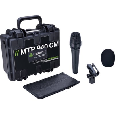 Lewitt MTP-940-CM Handheld Condenser Vocal Microphone For Studio (B-Stock) image 7