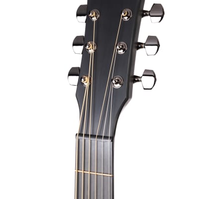 McPherson Sable Carbon Fiber Guitar with CAMO Top and Black Hardware image 6