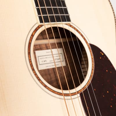 Santa Cruz OM Custom Acoustic Guitar, Flamed Koa & Italian Spruce image 17