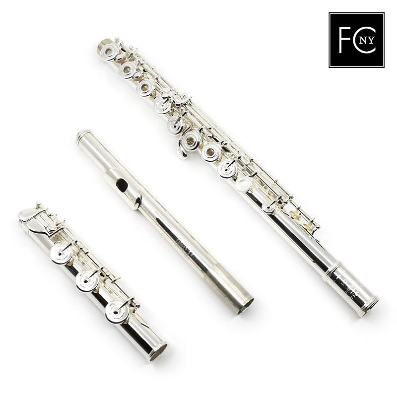 Eastman Haynes Q1 Classic Sterling Silver Flute Offset G, B-Foot, C# image 1