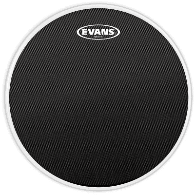 Evans SB14MHSB Hybrid-S Black Marching Snare Drum Head - 14"