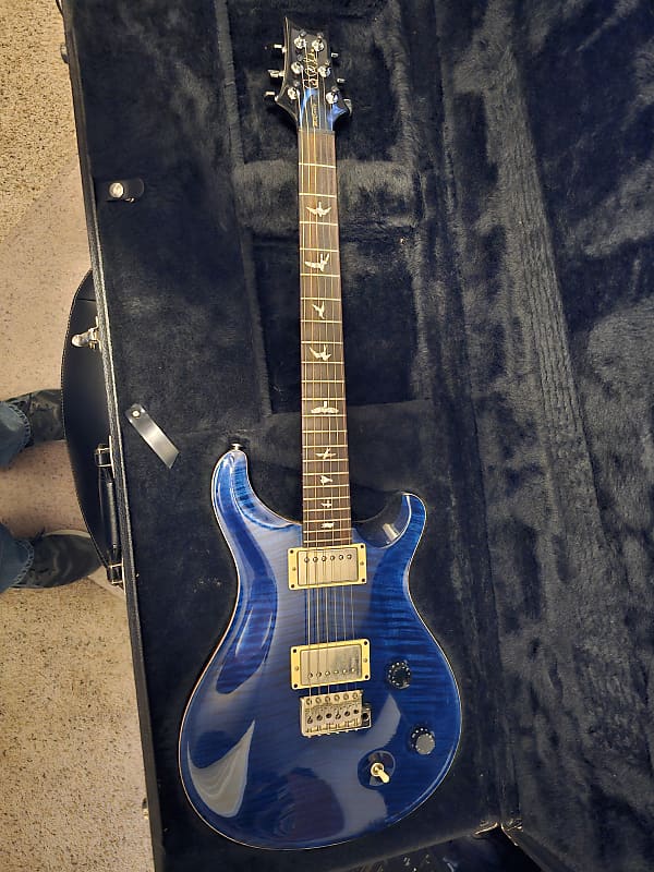PRS Paul Reed Smith Custom 22 10-Top 2007 - Whale Blue image 1