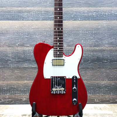 Fender American Professional Telecaster Crimson Red Transparent Electric Guitar w/Case image 2
