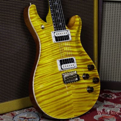 PRS Private Stock #8432 McCarty Trem Semi-Hollow in 25.5'' Scale Brazilian Rosewood Fingerboard Flame Maple Neck Honey Gold image 9