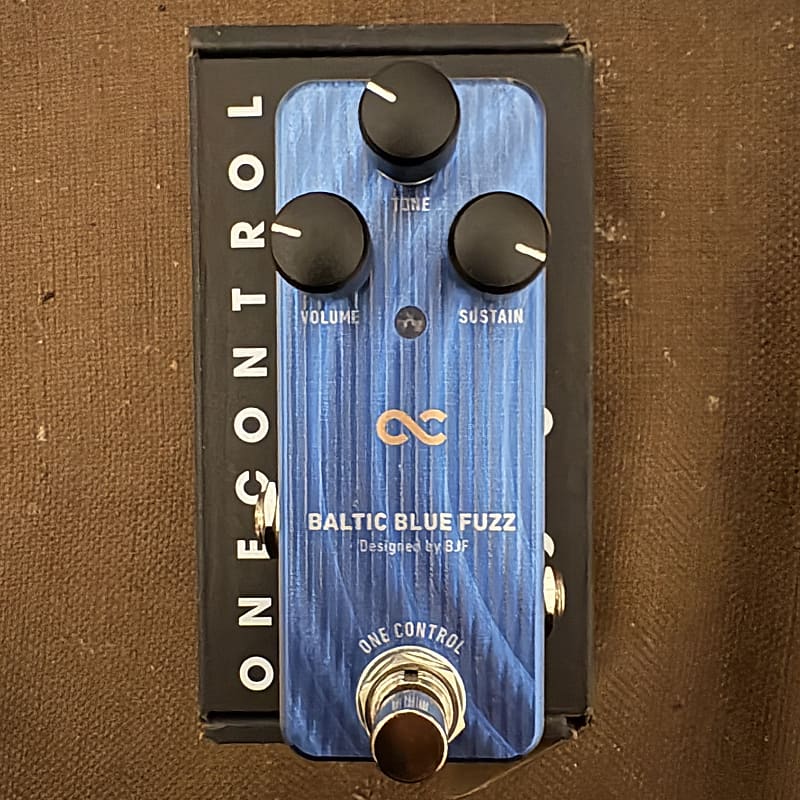 One Control Baltic Blue Fuzz / Muff - Blue | Reverb