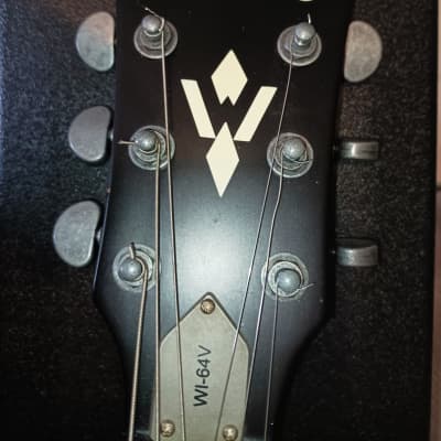 Washburn WI 64V ANNEES 2000 - VINTAGE BLACK image 2