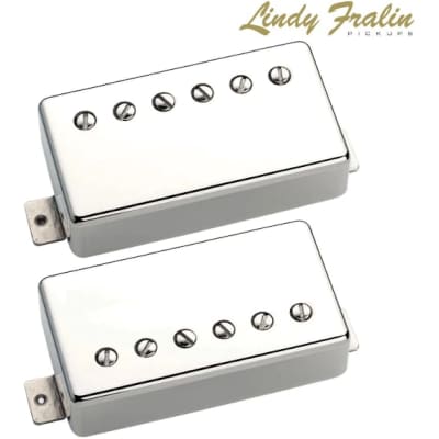 Lindy Fralin Pure P.A.F. Humbucker Pickups Set - Nickel Covers for sale