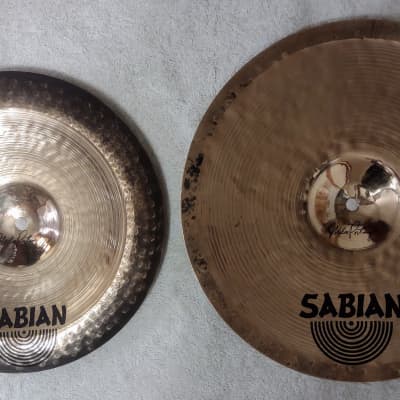 Sabian 15005MPLB HH Low Max Stax Set 12/14" Cymbal Pack - Brilliant image 15