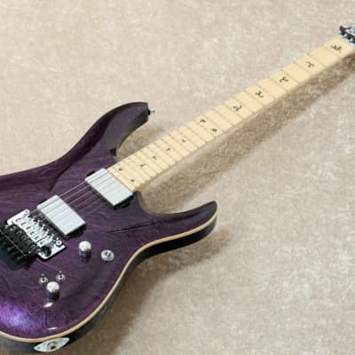 G-Life Guitars DSG Life Ash WM Active -Exotic Purple Moon- [Made in Japan] image 2