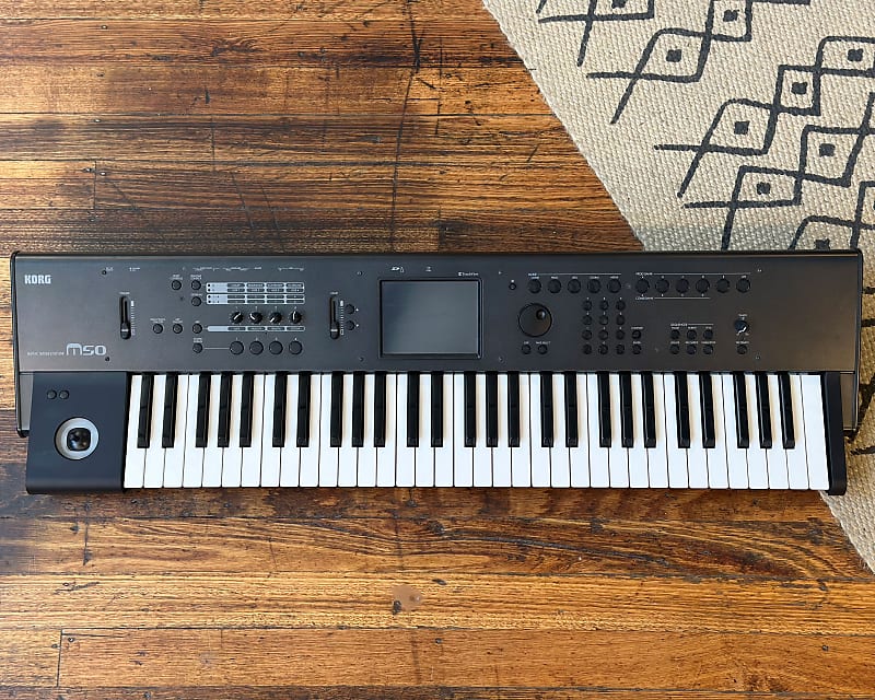 KORG M50 61 Workstation with Keyboard Stand