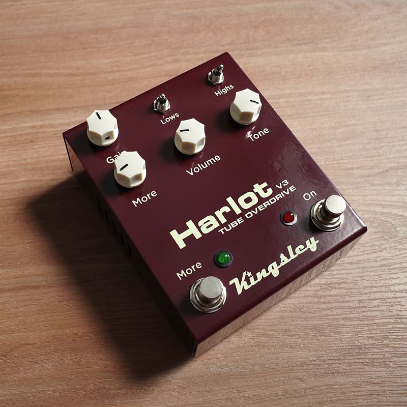 Kingsley Harlot v3 チューブオーバードライブ Kingsley Amplifiers