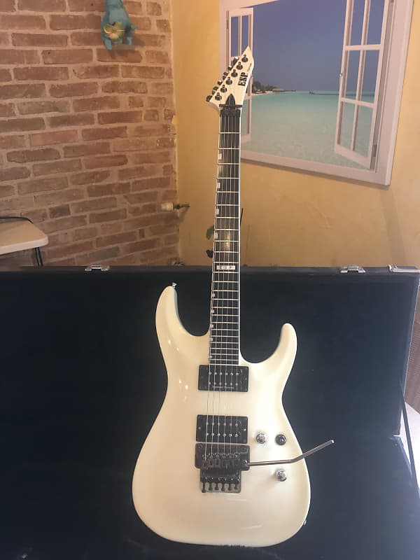 ESP Horizon fr2 2007 snow white ( tone zone/ tb1) | Reverb