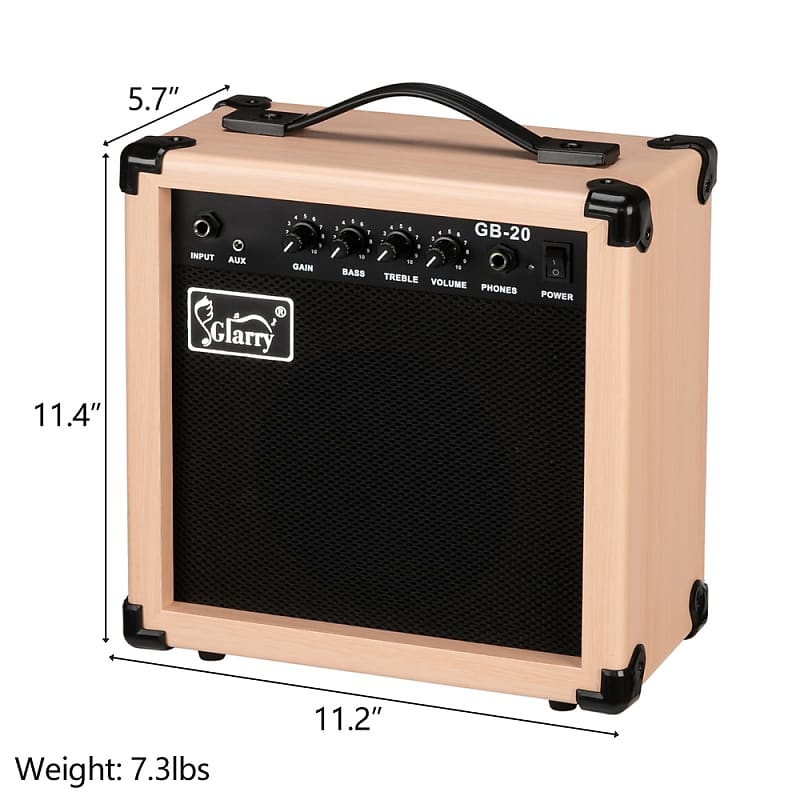 Glarry 20w deals electric bass amplifier