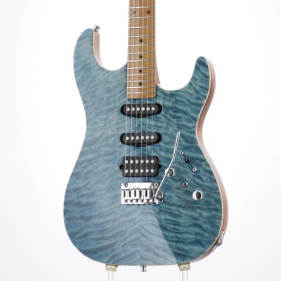 Keipro KS Deluxe Quilted Maple Top Ocean Blue SSH (S/N