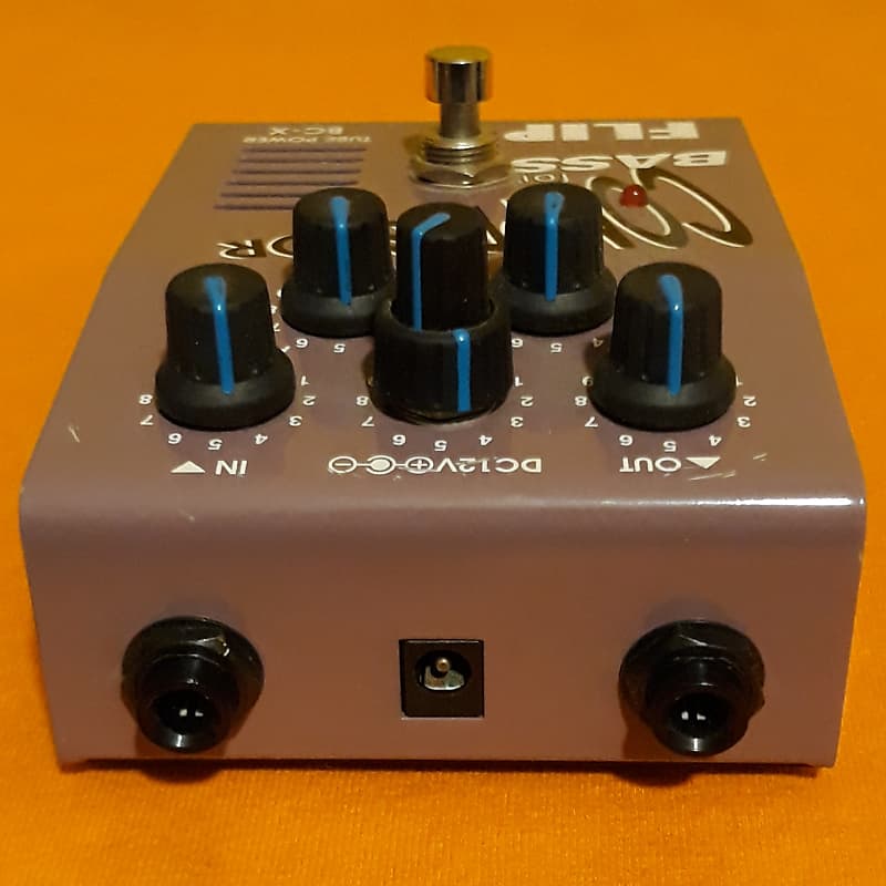 Guyatone BC-X Flip Tube Bass Compressor & Parametric Equalizer 12AX7 w/EU  power supply. Rare Japan