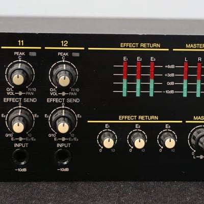 KORG KMX-122 ラインミキサー ヴィンテージ 美品 Korg KMX-122 Line Mixer - Black | Tone Wolf
