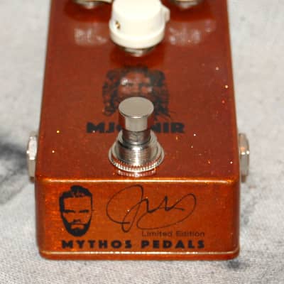 Mythos Pedals #022 Limited Joey Landreth Edition Mjolnir Overdrive