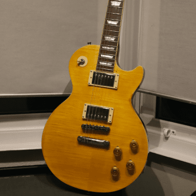ギター Epiphone Les Paul Standard Lemondrop Epiphone Les Paul Standard '50s Electric Guitar - Lemon Burst