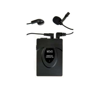 Movo WMIC50 2.4GHz Wireless Lavalier Microphone System (164-foot Range) image 3