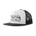 Ernie Ball Eagle Logo Hat - Black With White Front And Black 4159